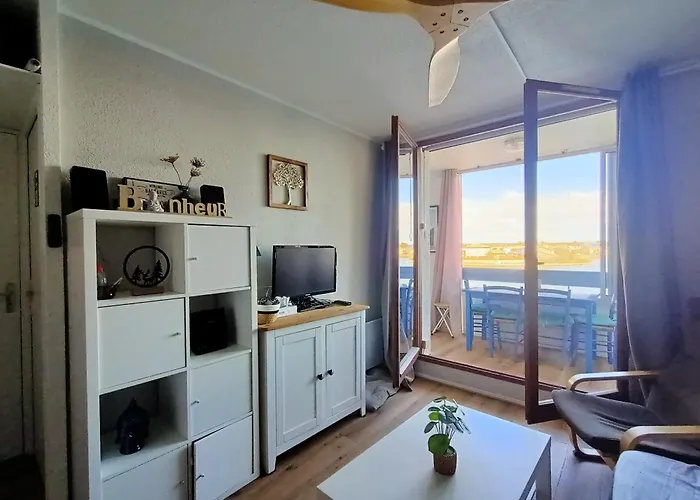 Coquet T2 Familial Avec Loggia Et Parking, Vue - Fr-1-799-50 * Le Barcares